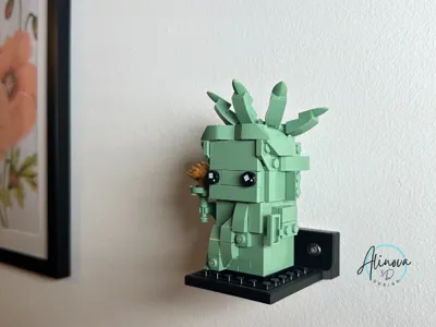 BrickHeadz Wall Mount – Single & Extended Brick