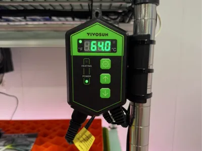 Vivosun Heat Pad Thermostat Mount for Costco Shelf