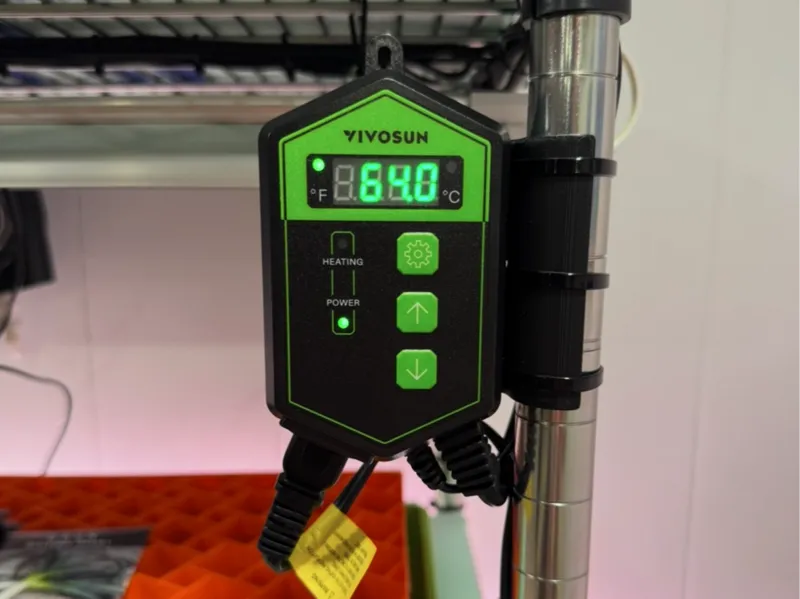 Vivosun Heat Pad Thermostat Mount for Costco Shelf