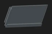 window filler panel - 0.2mm layer, 3 walls, 8% infill