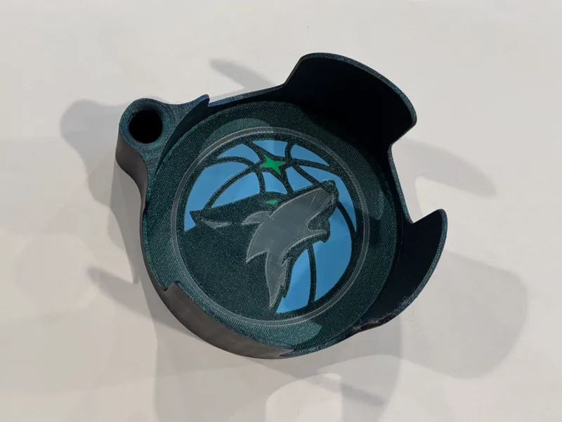Timberwolves "Game Day" Cup Holder & Marker Caddy