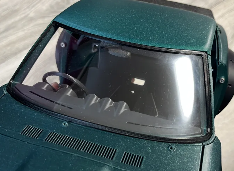 Sakura windshield frame fix