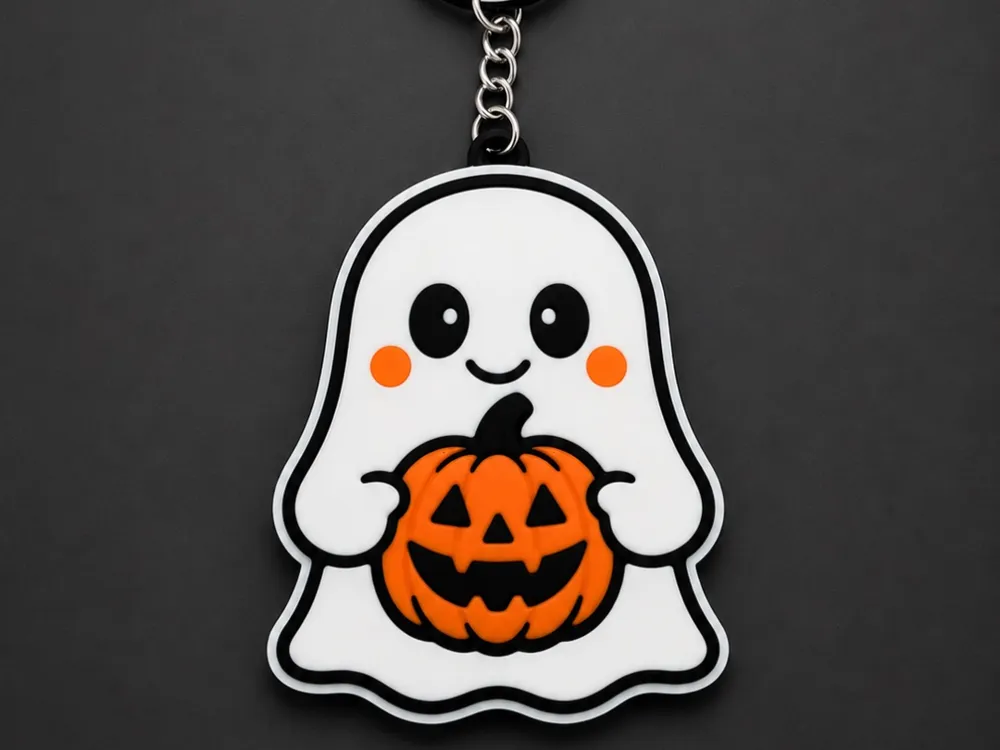 Llavero: Halloween Ghost Keychain. Referencia del modelo original.