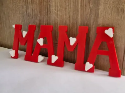 Mama lettering