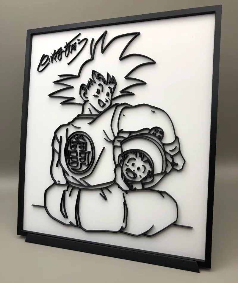 Songoku with son