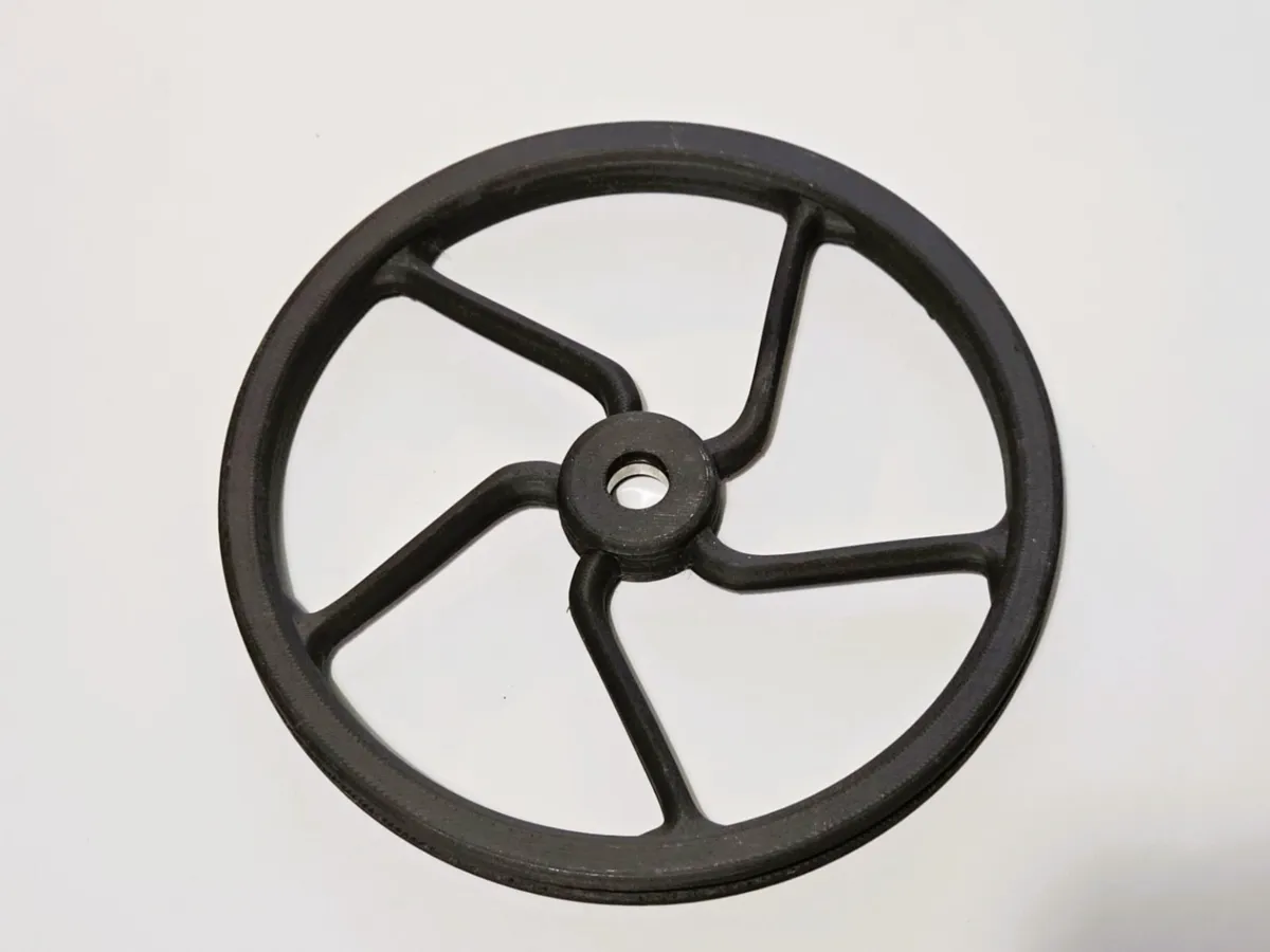 treadle wheel sewing machine flywheel drive - Free 3D Print Model ...