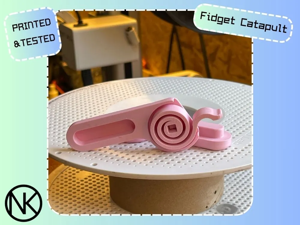 Catapulta antiestrés - Modelo de impresión 3D gratuito - MakerWorld