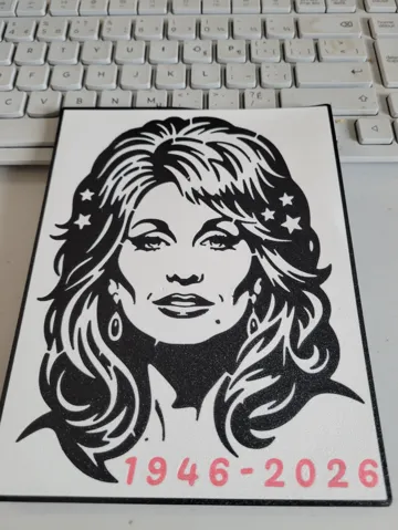 Accesorio de iluminación decorativa: Dolly Parton Lightbox — vista de referencia 2