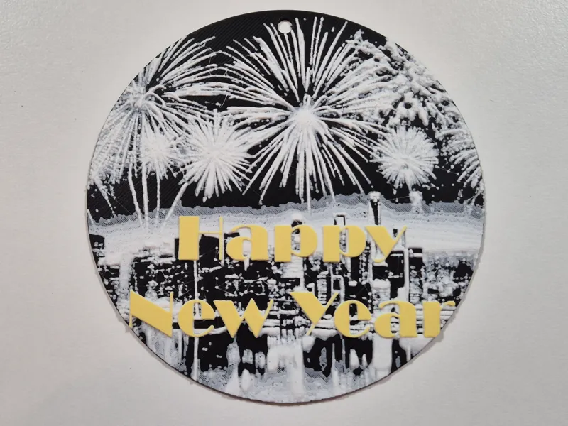 Happy New Year decoration