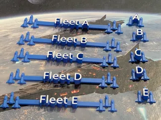 Space Empires 4X Fleet Tokens