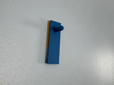 Calendar Peg with Command Strip