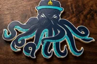 Seattle Mariners Kraken PENDANT for Chain Links