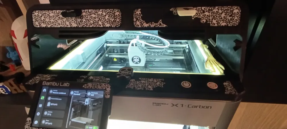 X1 P1 SCHÄDEL-EXTRUDER-LÜFTERABDECKUNG von G3D Lab MakerWorld ...