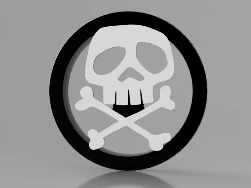 X1 P1 SKULL EXTRUDER FAN COVER
