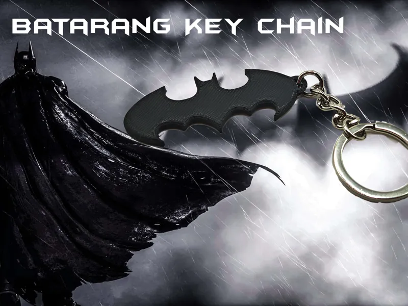 Batarang Key Chain