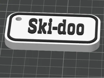 Skidoo keychain