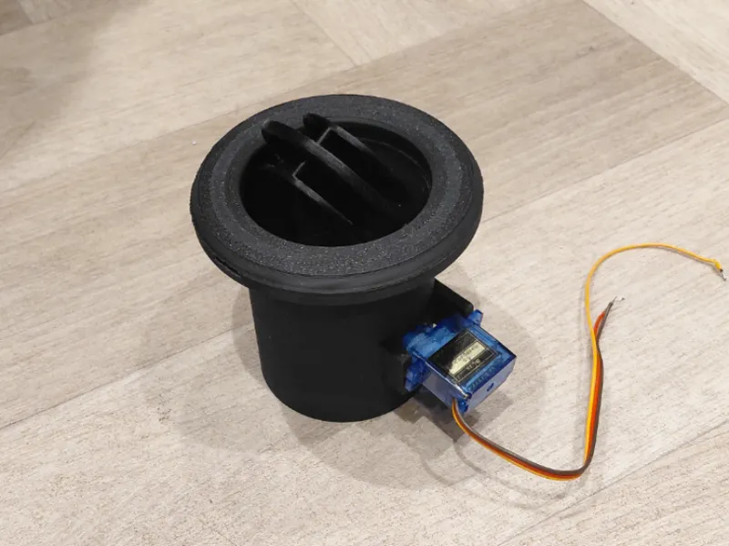 Servo Controlled DieselHeater Outlet 60mm