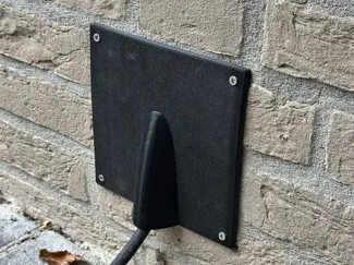 Ventilation cover (155x155) with passthrough