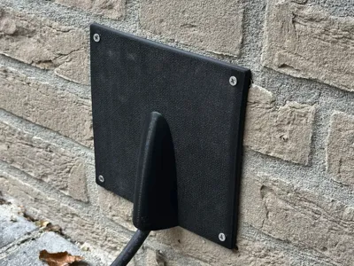 Ventilation cover (155x155) with passthrough