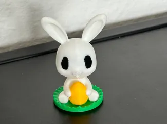 Osterhase Osterdeko Multicolor AMS