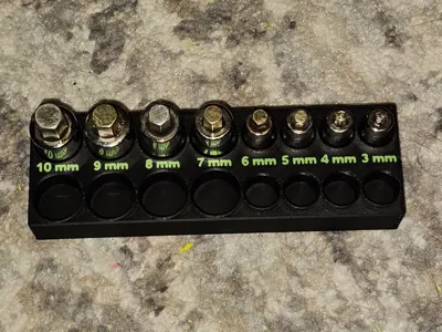 Snap-on Hex Socket Tray