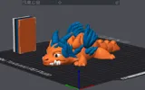 Фигурка Articulated Dragon Sky Ember The Feathered Flame