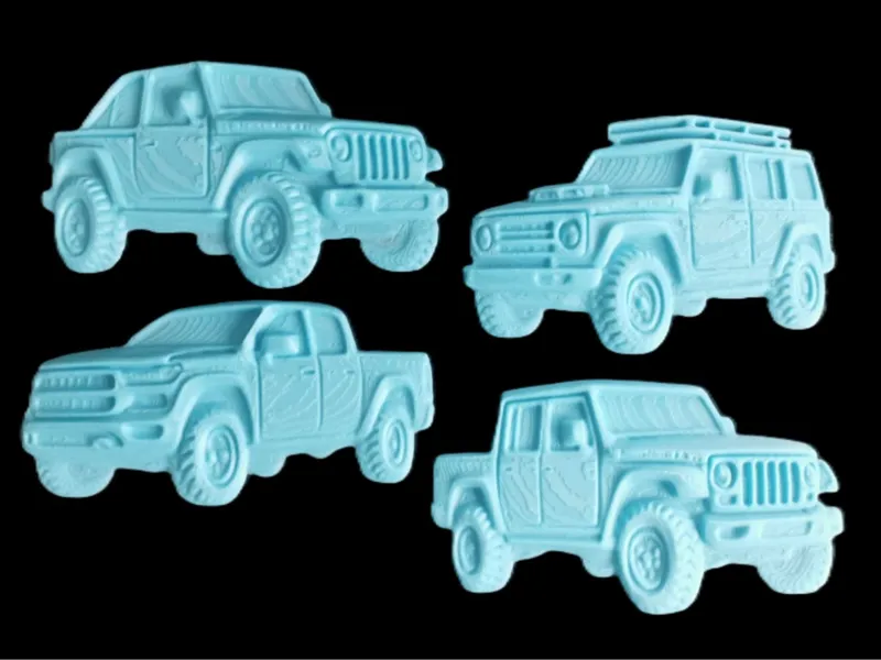 Cool off-road Cars (Glow in the Dark)