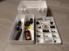 Additional Parts Trays for longer and larger parts