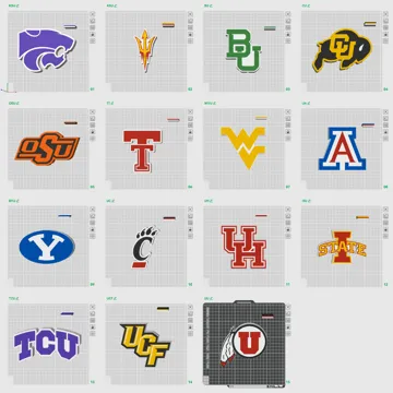Tapa o cubierta: Interchangeable Cover - College Big 12 Teams — vista de referencia 3