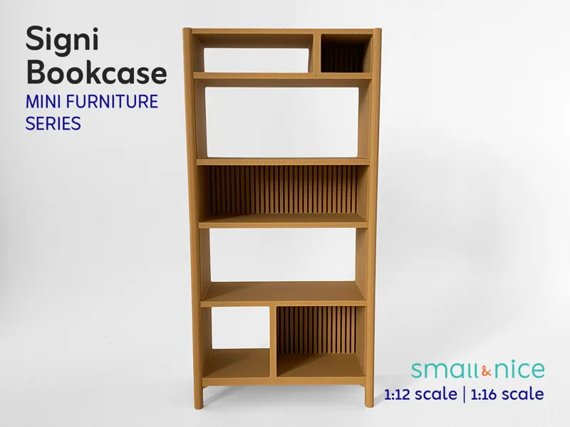 Signi Bookcase - Mini Furniture