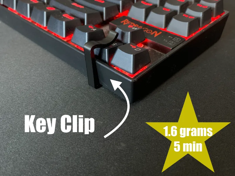 Keyboard Key Presser/Clip