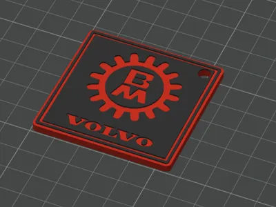 BM VOLVO keychain