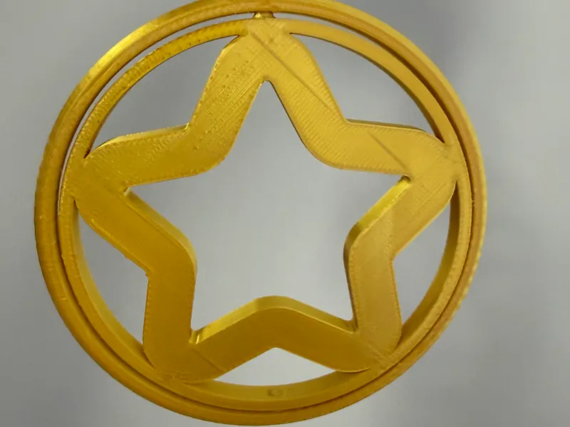 Star Spinning Decoration