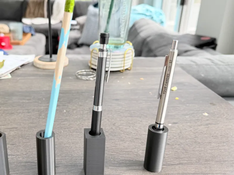 Pen Holder Singles - Square