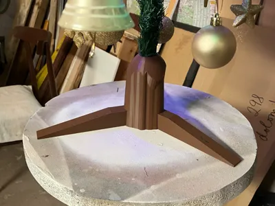 Christmas tree holder