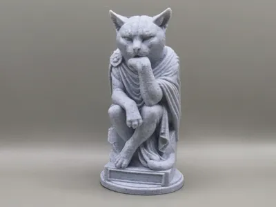 The Thinker Cat 