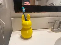Porte-brosse à dents lapin — photo 2