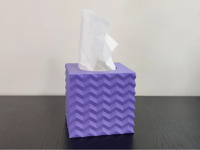 Tissue Box Zigzag Pattern - Who Gives A Crap