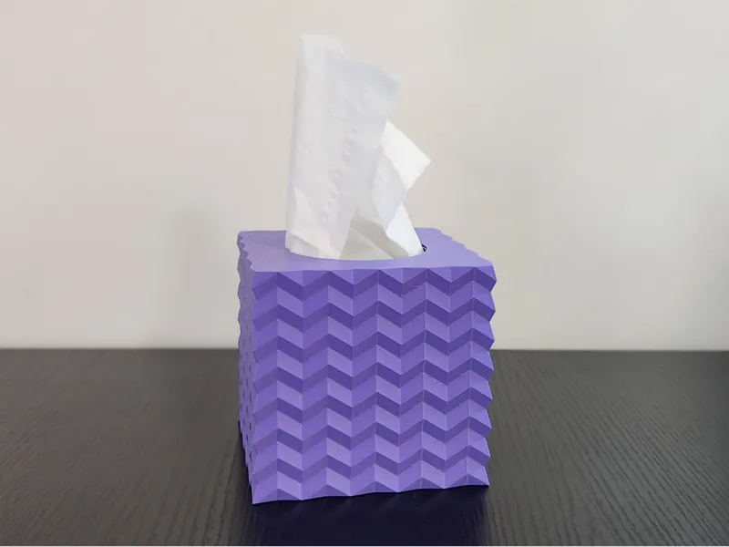 Tissue Box Zigzag Pattern - Who Gives A Crap