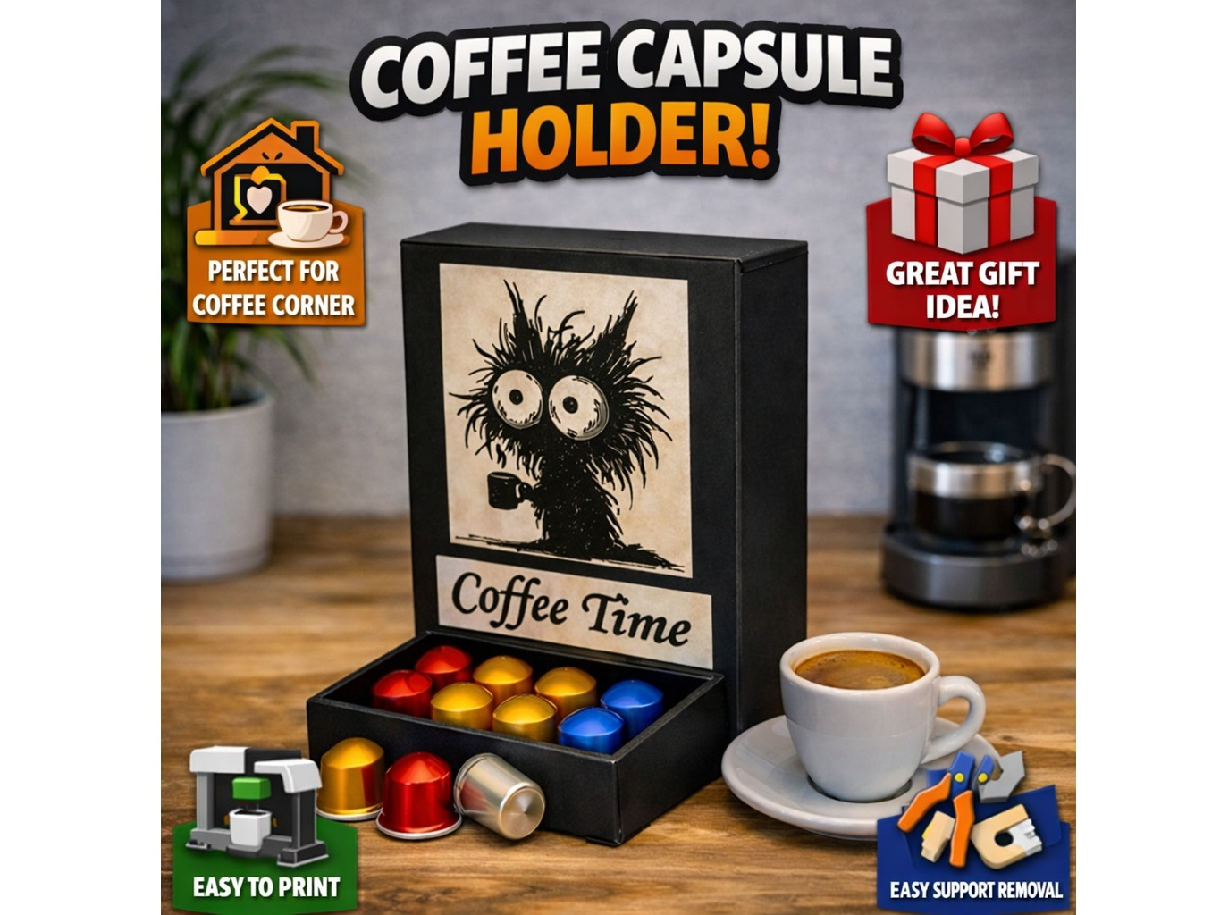 coffee capsule holder - Porta capsule caffè