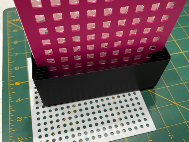 Sprinkle Swipe Stencil Organizer Gridfinity