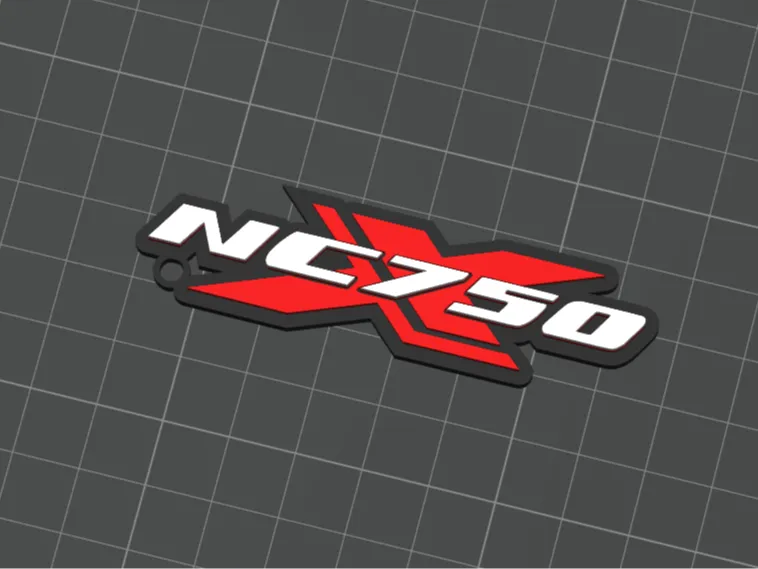Honda NC750X keychain