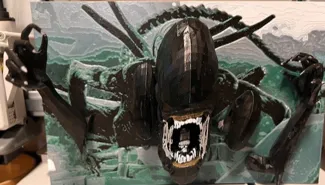 ALIENS 3-D hueforge