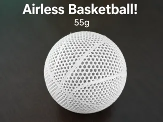 Mini_Airless basketball!
