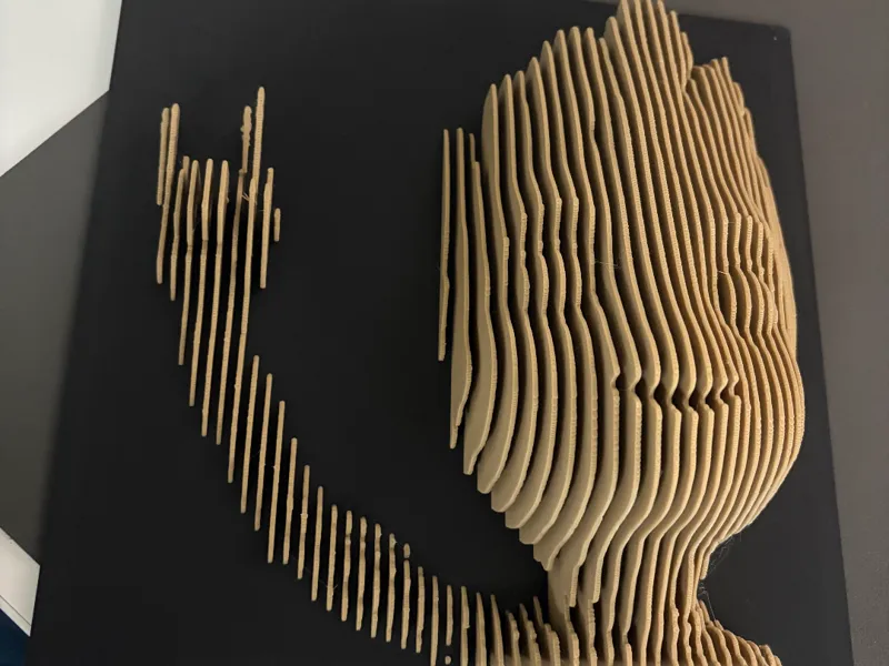 Marvel Groot Heavy Metal Sliced Schichtmodell