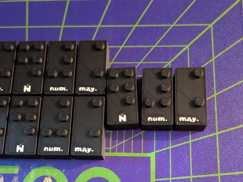 Braille Bricks en Español: Ñ, mayúscula y Número
