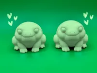 Cute Chubby Frog - Medium Size