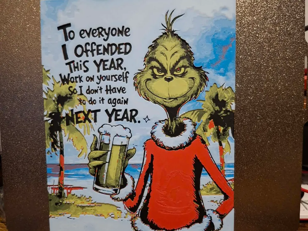 Offended - Grinch - Hueforge