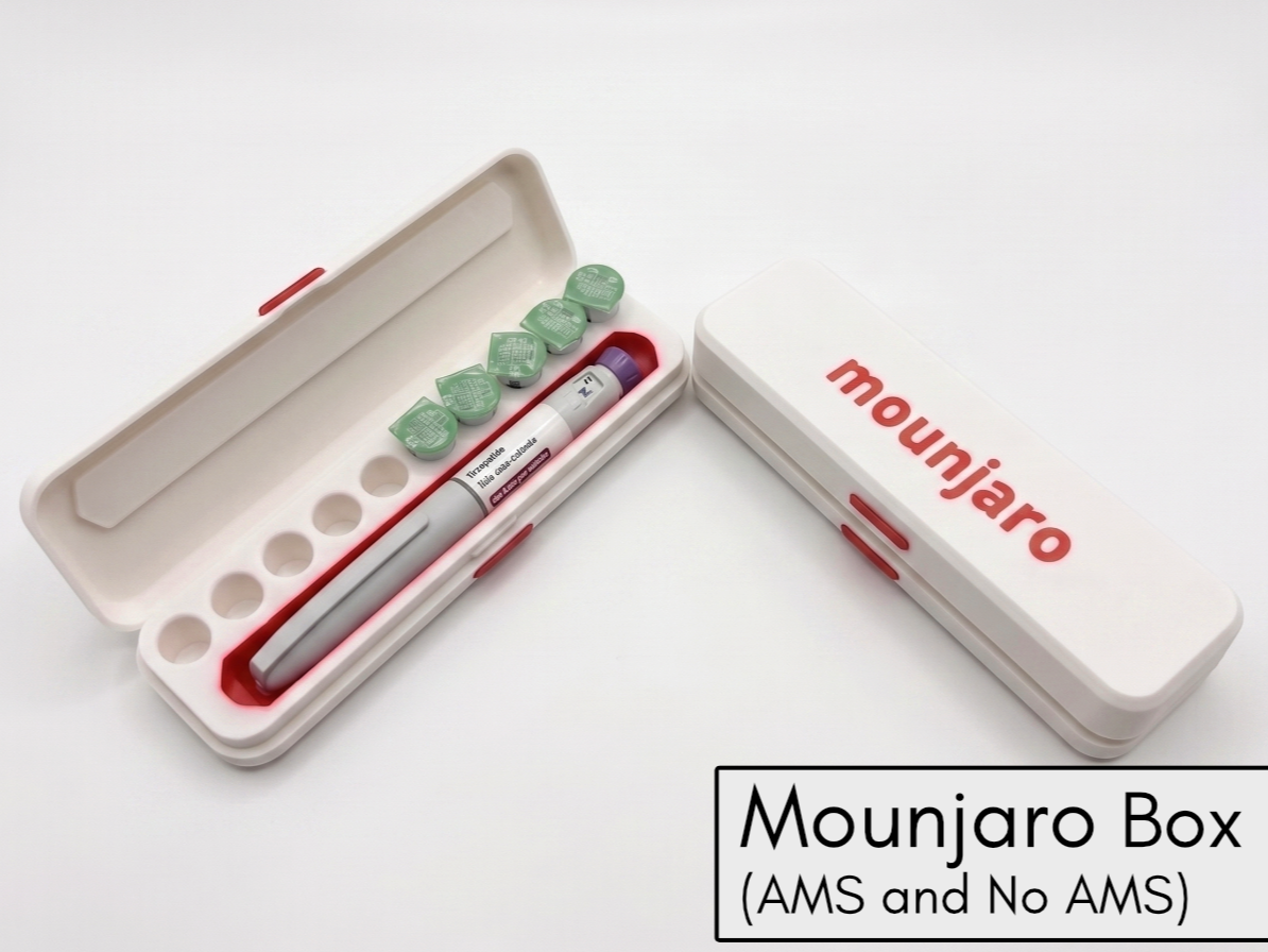 Mounjaro KwikPen & 10-Needle Case (Filament Hinge)