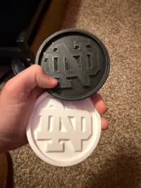 Notre Dame Coaster 0.18mm layer, 1 walls, 5% infill